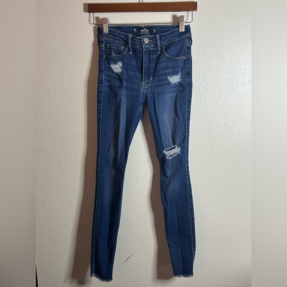 Hollister Distressed Skinny Jeans